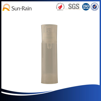 Bouteille privée d'air en plastique de pompe de SUNRAIN 30ml avec chaud - estampillage, sérigraphiant
