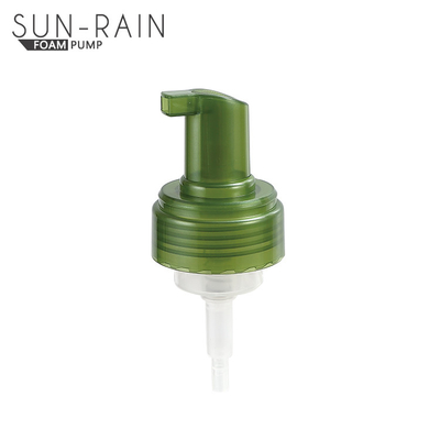 Pompe en plastique SR502A de mousse de nettoyage de soins de la peau de pompe de distributeur de savon de main