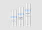Échantillon cosmétique blanc empaquetant Mini Cosmetic Bottle 5g 10g 15g