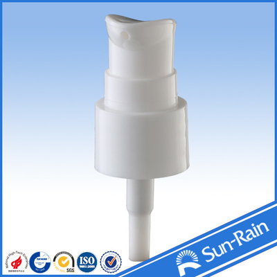 Pompe cosmétique en plastique de crème de lotion/pompe de traitement avec la fermeture de 20mm 24mm