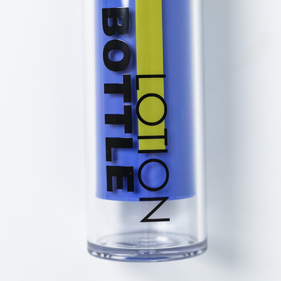 Bouteille rotative cosmétique de 15 ml 30 ml 50 ml pour les emballages de soins de la peau avec sérigraphie