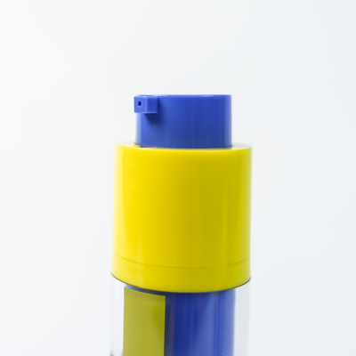 Bouteille rotative cosmétique de 15 ml 30 ml 50 ml pour les emballages de soins de la peau avec sérigraphie