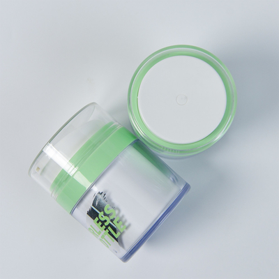 Bouteille PET vide Bouteille de pompe sans air Pour le contenant de crème corporelle rechargeable de matériau PP personnalisé