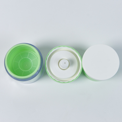 Bouteille PET vide Bouteille de pompe sans air Pour le contenant de crème corporelle rechargeable de matériau PP personnalisé