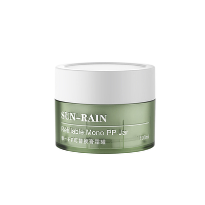Plastique PP Crème cosmétique Bouteilles de pots Contenants 50ml 100ml 150ml 200ml