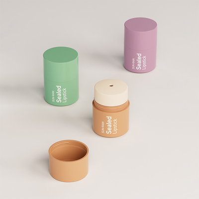 Personnalisé 15g Rotation Gloss Labia Masque Labia Plastic Blush Stick Solid Balm Déodorant Tube de maquillage Récipient Pp Bouteille de rouge à lèvres scellée