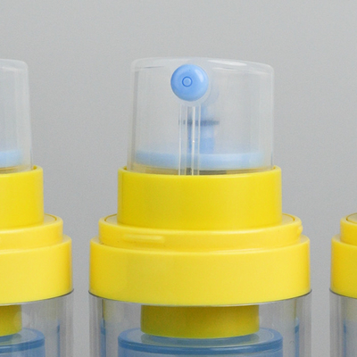 Fabricants Bouteille en PET à double paroi Bouteille de pompe sans air de 30 ml à conserver fraîchement