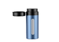 Bouteilles crèmes bleues de la pompe pp de grande de capacité bouteille privée d'air en plastique de la pompe 100ml