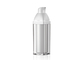 la pompe privée d'air en plastique à double paroi de 30ml 50ml met la bouteille en bouteille privée d'air acrylique