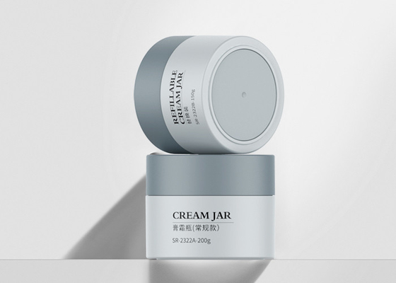 conteneur cosmétique de pot de 50ml 100ml 150ml 200ml pp